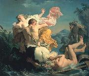 Louis Jean Francois Lagrenee The Abduction of Deianeira by the Centaur Nessus oil on canvas